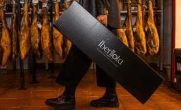 Caja transporte jamón Iberllota